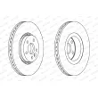 Jeu de 2 disques de frein avant FERODO DDF1607C-1 - Visuel 2
