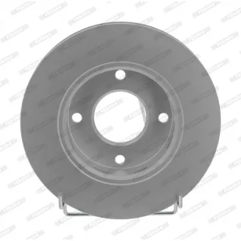 Jeu de 2 disques de frein avant FERODO DDF1621C