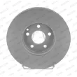 Jeu de 2 disques de frein avant FERODO DDF1638C-1 - Visuel 1