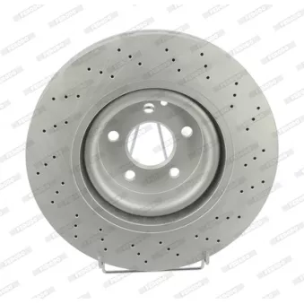 Jeu de 2 disques de frein avant FERODO DDF1639C