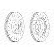 Jeu de 2 disques de frein avant FERODO DDF1639C-1 - Visuel 2