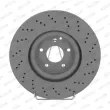 Jeu de 2 disques de frein avant FERODO DDF1650C-1 - Visuel 1