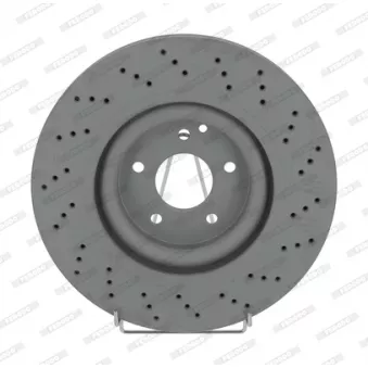 Jeu de 2 disques de frein avant FERODO DDF1650C-1