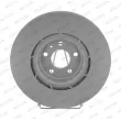 Jeu de 2 disques de frein avant FERODO DDF1665C-1 - Visuel 1