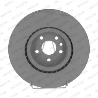 Jeu de 2 disques de frein avant FERODO DDF1680C-1