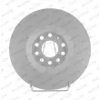 Jeu de 2 disques de frein avant FERODO DDF1705C-1 - Visuel 1