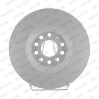 Jeu de 2 disques de frein avant FERODO DDF1705C-1