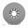 Jeu de 2 disques de frein avant FERODO DDF1706C - Visuel 1