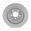 Jeu de 2 disques de frein arrière FERODO DDF1715C - Visuel 1
