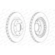 Jeu de 2 disques de frein avant FERODO DDF1757 - Visuel 2