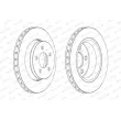 Jeu de 2 disques de frein avant FERODO DDF1759 - Visuel 2