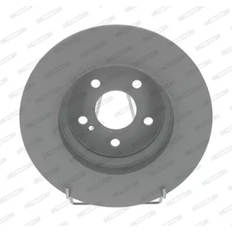 Jeu de 2 disques de frein arrière FERODO DDF1770C