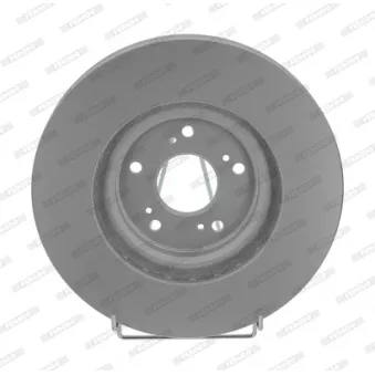 Jeu de 2 disques de frein avant FERODO DDF1777C-1