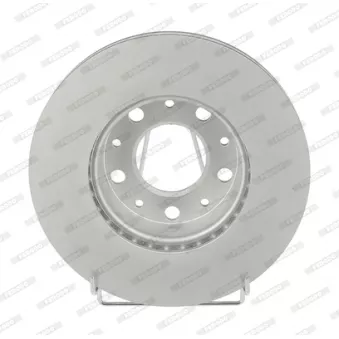 Jeu de 2 disques de frein avant FERODO DDF1800C