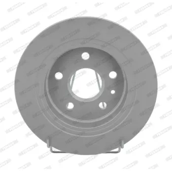 Jeu de 2 disques de frein arrière FERODO DDF1804C