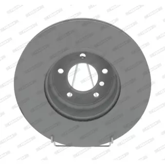 Jeu de 2 disques de frein avant FERODO DDF1811C-1