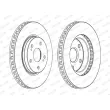 Jeu de 2 disques de frein avant FERODO DDF1814C - Visuel 2