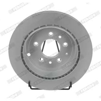 Jeu de 2 disques de frein arrière FERODO DDF1819C