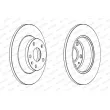 Jeu de 2 disques de frein arrière FERODO DDF1848 - Visuel 2