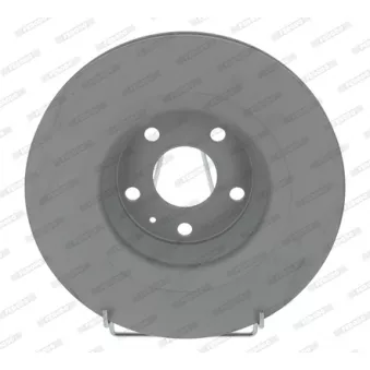 Jeu de 2 disques de frein arrière FERODO DDF1849C