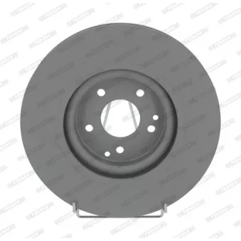 Jeu de 2 disques de frein avant FERODO DDF1856C-1