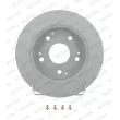 Jeu de 2 disques de frein arrière FERODO DDF1861 - Visuel 1