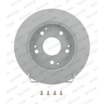 Jeu de 2 disques de frein arrière FERODO DDF1861