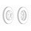 Jeu de 2 disques de frein avant FERODO DDF1882C - Visuel 2