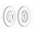Jeu de 2 disques de frein avant FERODO DDF1886C - Visuel 2