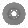 Jeu de 2 disques de frein arrière FERODO DDF1889C - Visuel 1