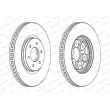 Jeu de 2 disques de frein avant FERODO DDF1902 - Visuel 2