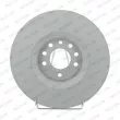 Jeu de 2 disques de frein avant FERODO DDF1904C - Visuel 1