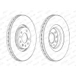 Jeu de 2 disques de frein avant FERODO DDF1904C - Visuel 2