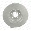 Jeu de 2 disques de frein arrière FERODO DDF1936C-1 - Visuel 1