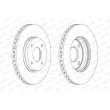 Jeu de 2 disques de frein avant FERODO DDF1940 - Visuel 2