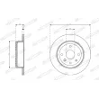 Jeu de 2 disques de frein arrière FERODO DDF1944C - Visuel 2