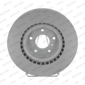 Jeu de 2 disques de frein avant FERODO