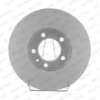 Jeu de 2 disques de frein arrière FERODO DDF1975C - Visuel 1
