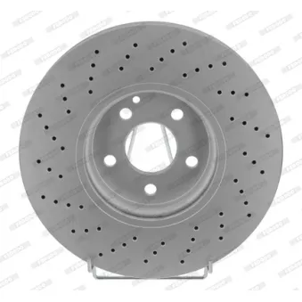 Disque de frein avant droit FERODO DDF1981RC-1