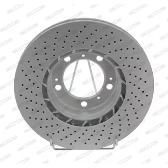 Disque de frein avant droit FERODO DDF2020RC-1