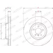 Disque de frein arrière gauche FERODO DDF2042LC-1 - Visuel 3