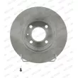 Jeu de 2 disques de frein avant FERODO DDF205 - Visuel 1