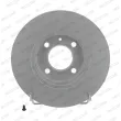 Jeu de 2 disques de frein avant FERODO DDF205C - Visuel 1