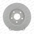 Jeu de 2 disques de frein arrière FERODO DDF2061C - Visuel 1