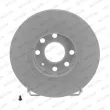 Jeu de 2 disques de frein avant FERODO DDF206C - Visuel 1