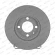 Jeu de 2 disques de frein avant FERODO DDF207C - Visuel 1