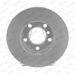 Jeu de 2 disques de frein arrière FERODO DDF2123C - Visuel 1