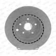 Jeu de 2 disques de frein arrière FERODO DDF2140C - Visuel 1