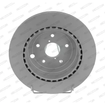 Jeu de 2 disques de frein arrière FERODO