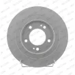 Jeu de 2 disques de frein arrière FERODO DDF2200C - Visuel 1